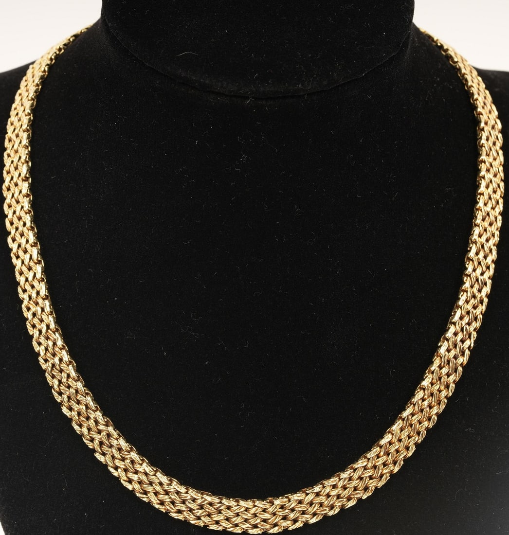 14K MCM Tiffany & Co Gold Necklace 48g (1 of 4)