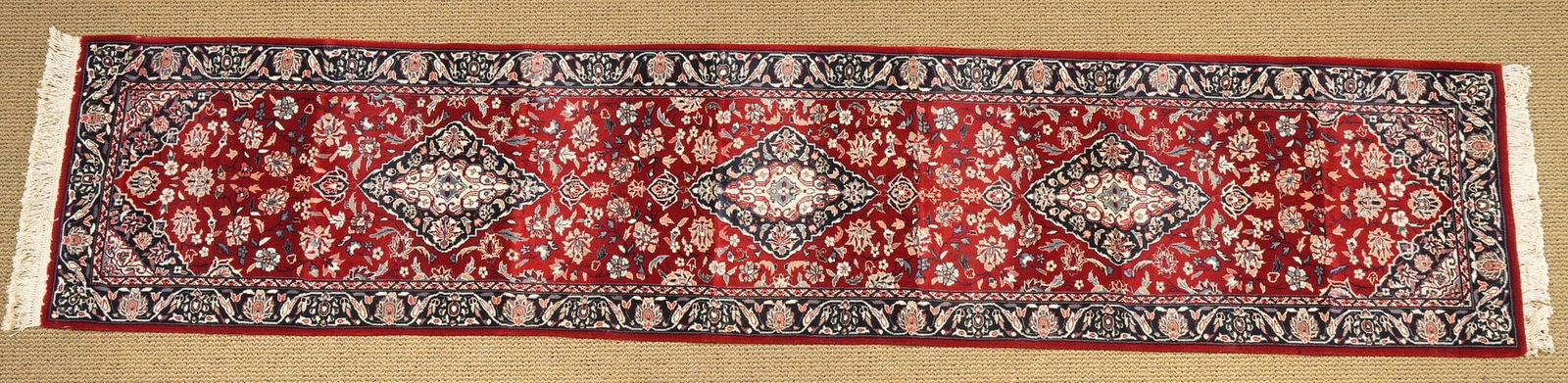 Large Hand Knotted Wool Runner (1 of 5)