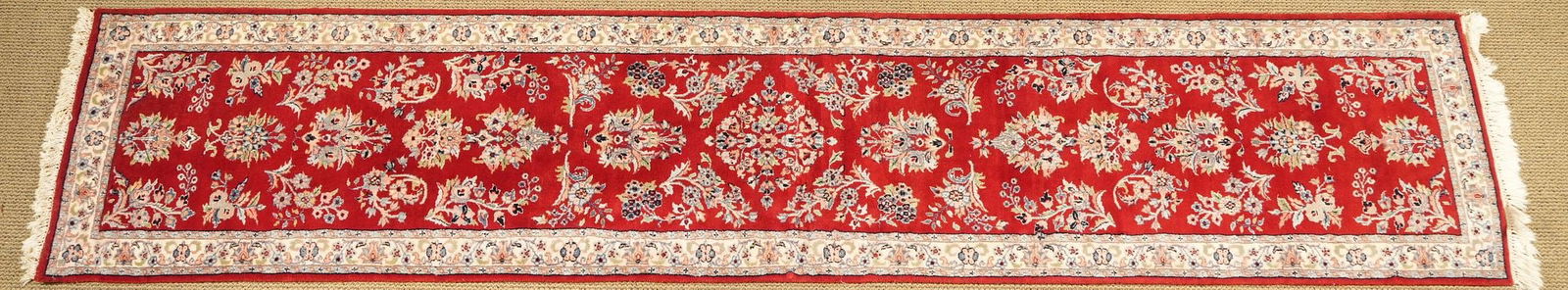 Large 150 Inch Hand Knotted Wool Runner (1 of 6)