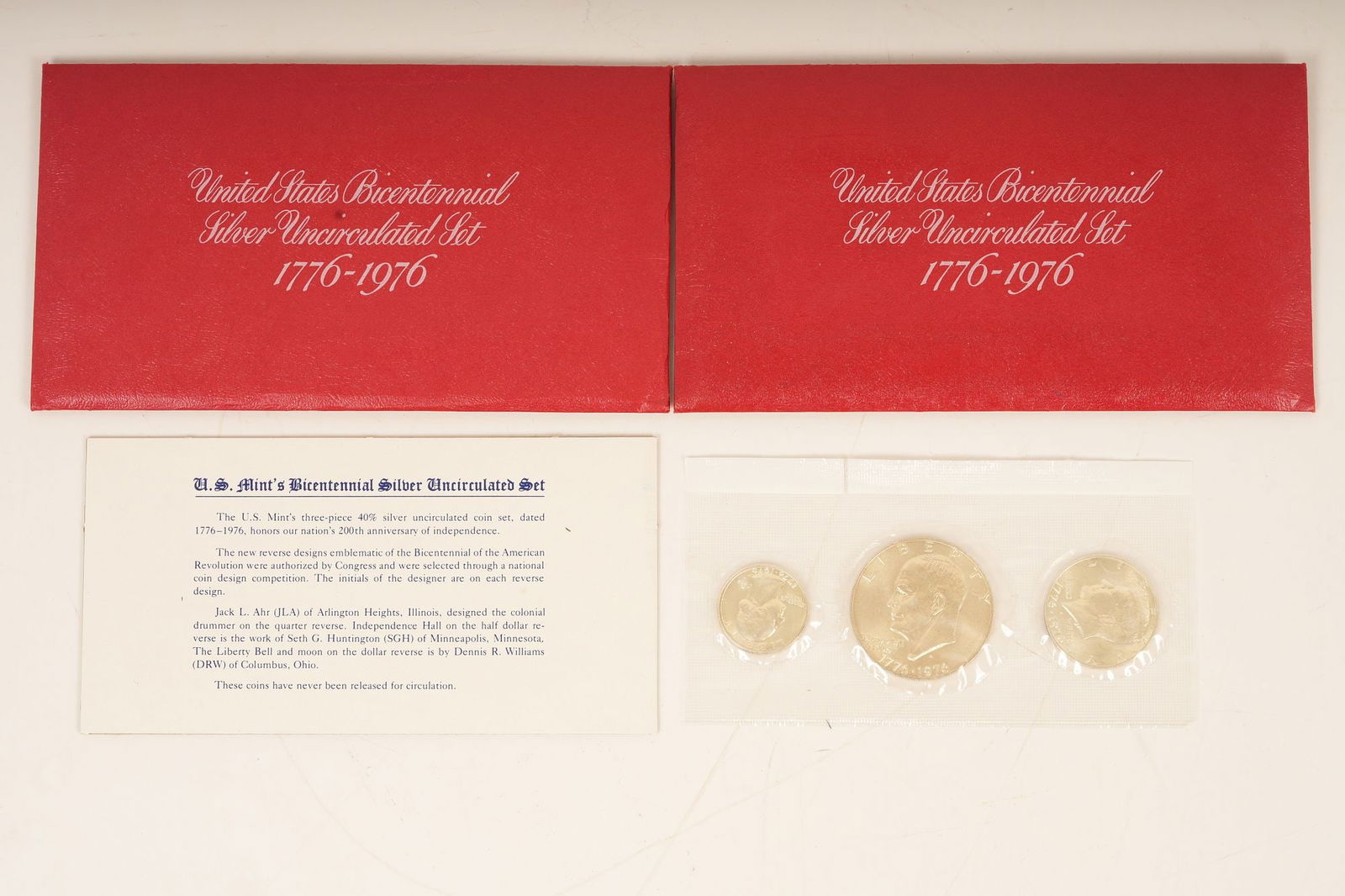 Two 1976 Bicentennial Silver Uncirculated Sets (1 of 4)