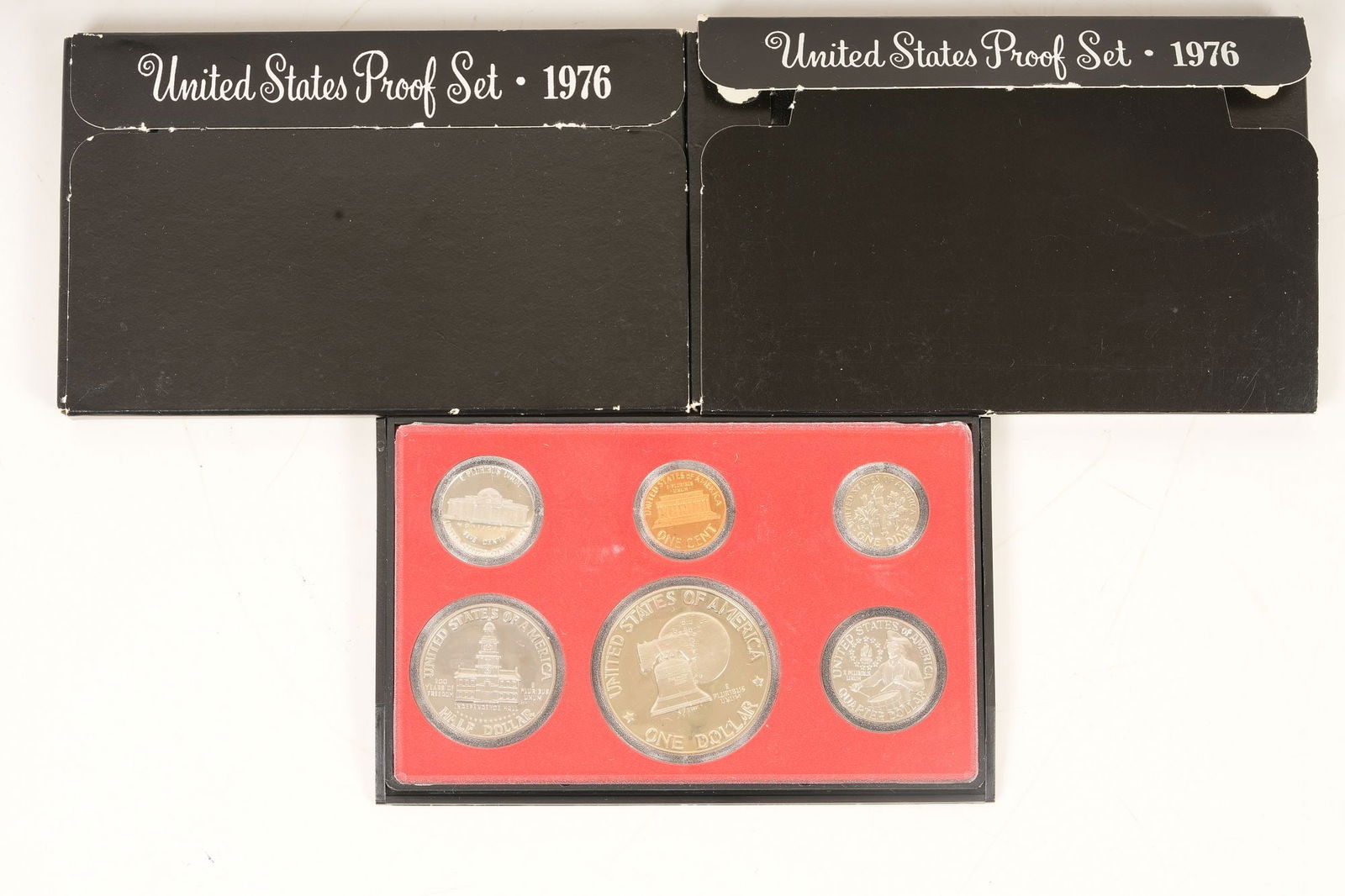 Three 1976 United States Proof Sets (1 of 3)