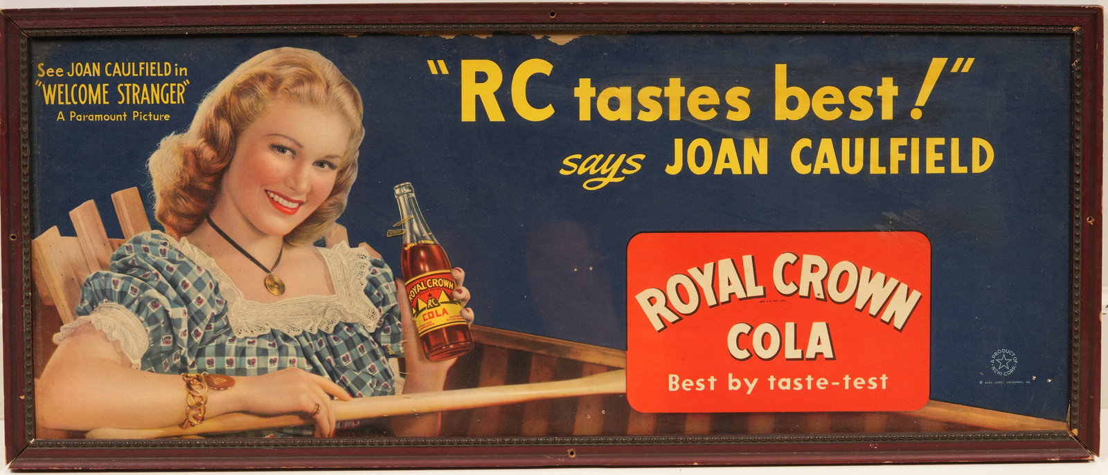 Vintage Royal Crown Cola Poster (1 of 3)