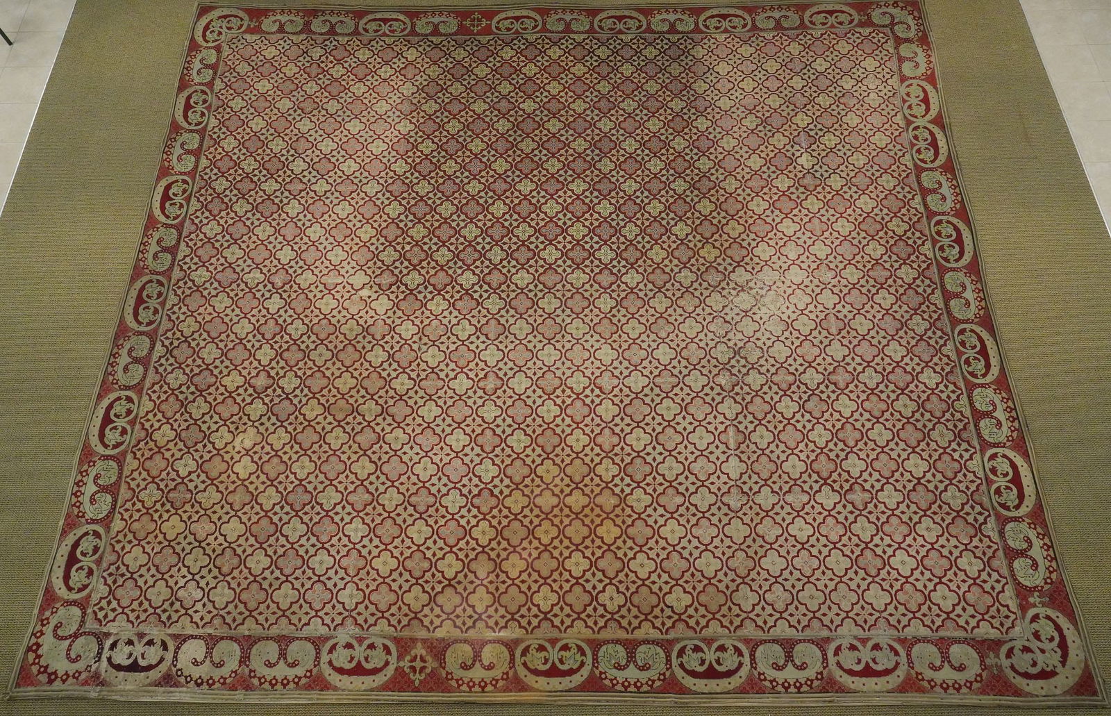 Large 15' x 13.5' Needlepoint Rug (1 of 10)