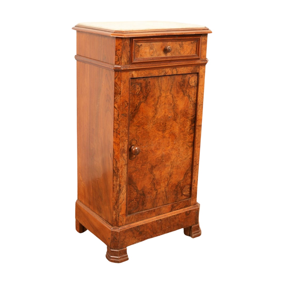 1850 French Louis Philippe Walnut Pot Cupboard (1 of 8)