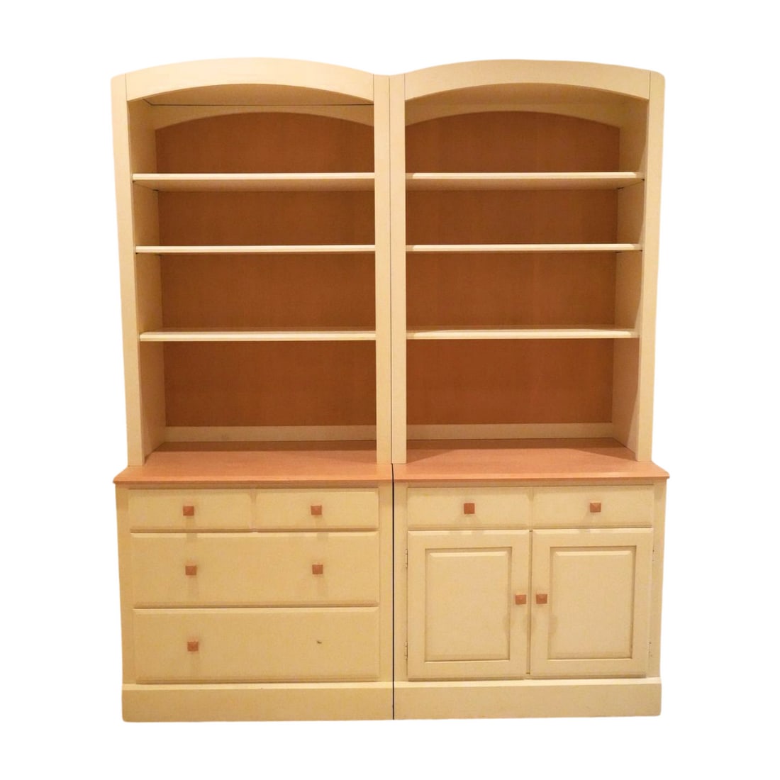 Pair Ethan Allen Bookcases Auction