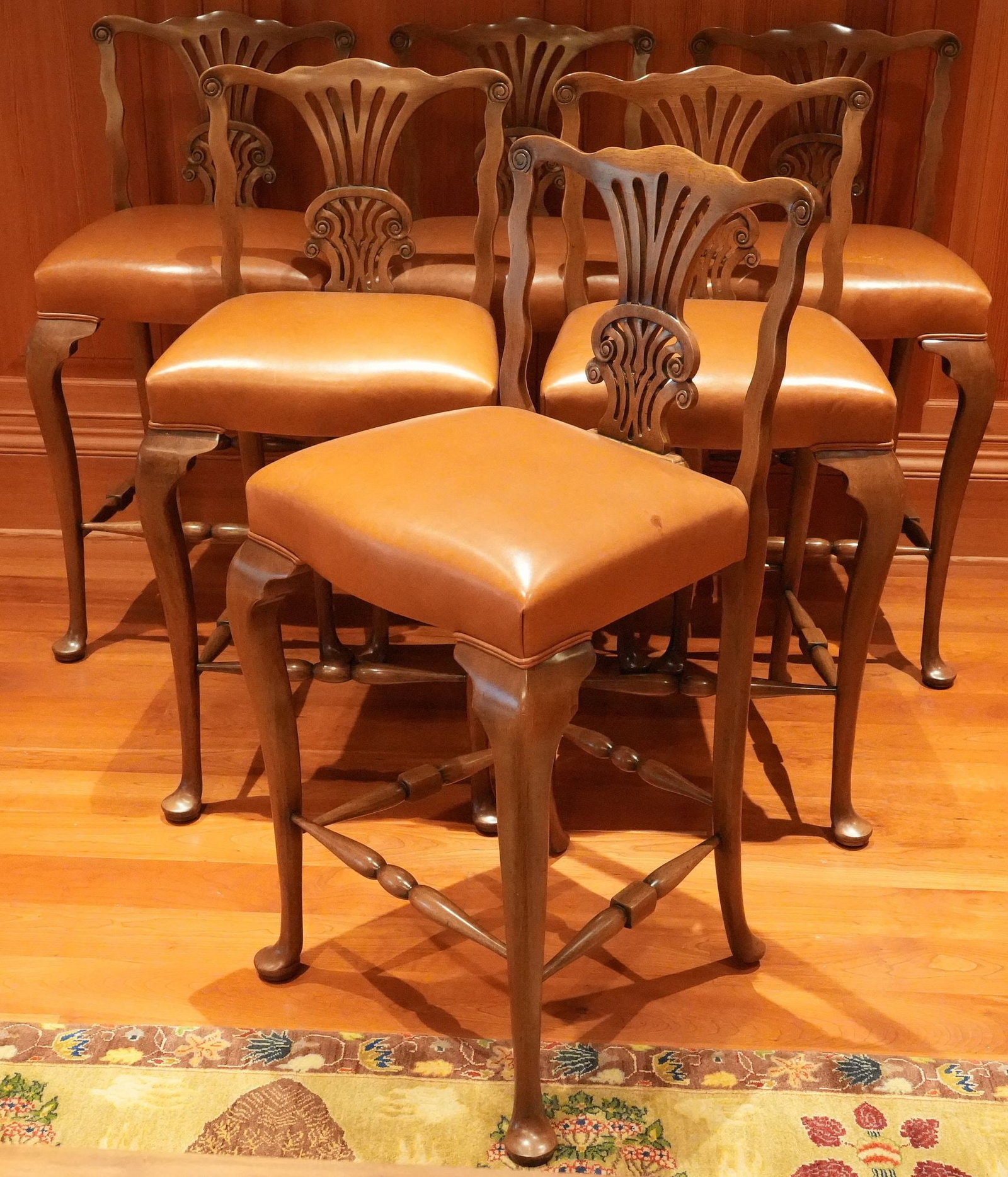 Set Of 4 William Switzer Bar Stools (1 of 5)