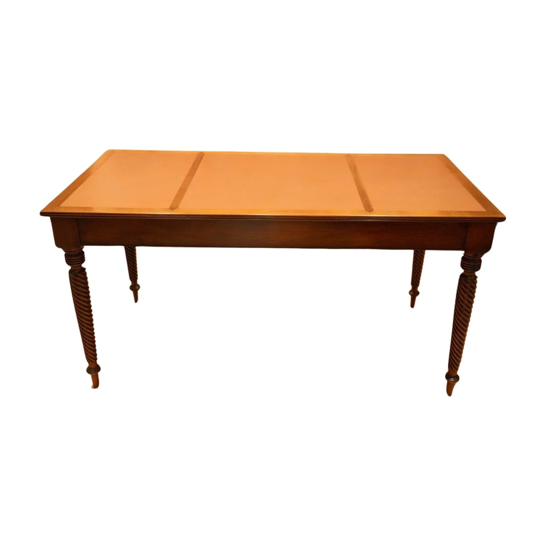 British Khaki Furniture Spencer Writing Desk Auction