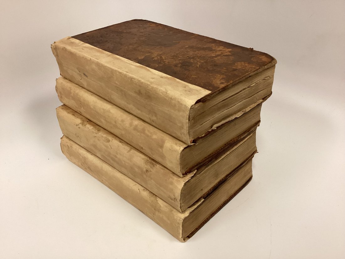 1795 W. Winterbotham "An Historical, Geographical, Commercial, And Philiosophical View Of The: First Edition with 8 Folding Maps and numerous illustrations some of which are colored