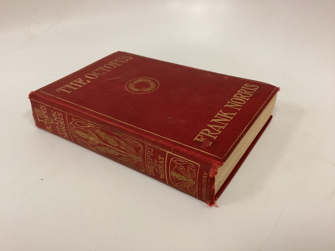 First Edition 1901 Frank Norris "The Octopus" (1 of 6)