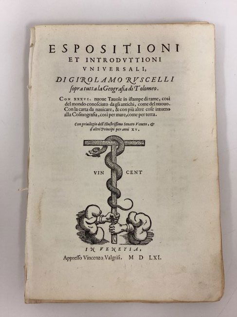 1561 Girolamo Ruscelli "Exhibitions and Universal Introduction" (1 of 7)