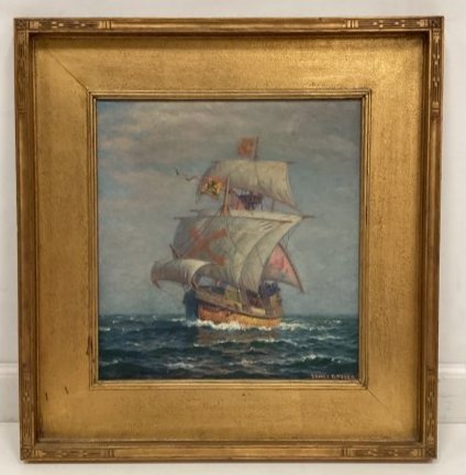 James Gale Tyler (1855 - 1931) Oil on Canvas (1 of 6)