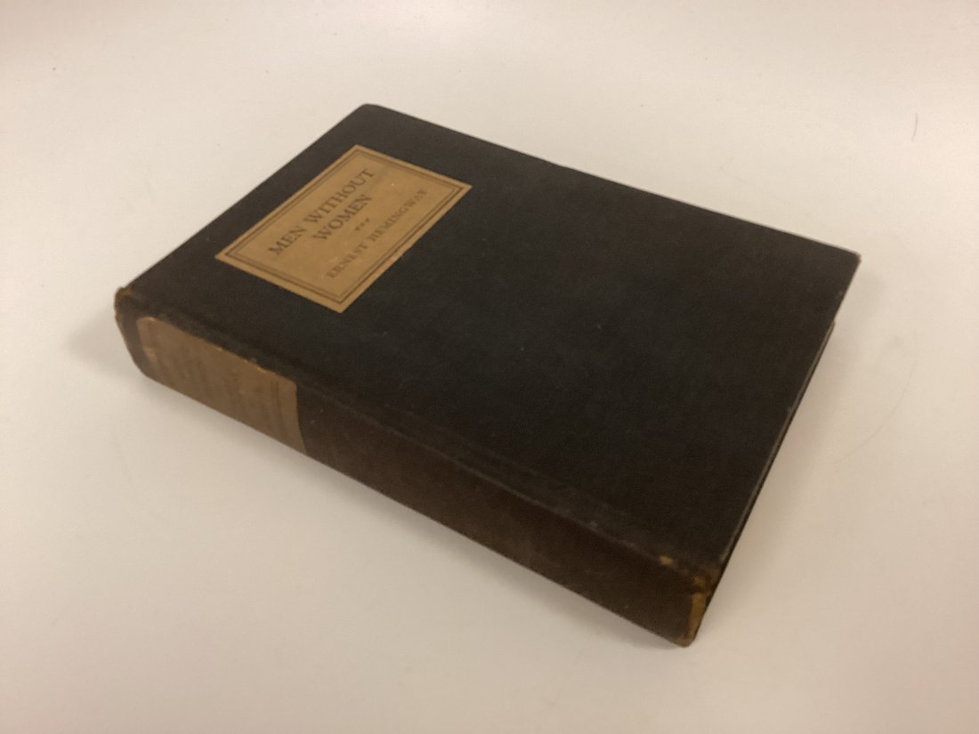 1927 Ernest Hemingway "Men Without Women": Published By Charles Scribner's Sons, No dust jacket, original binding