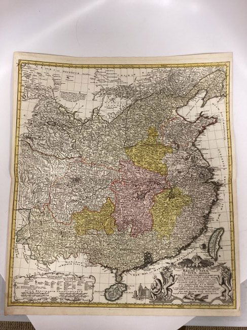 1738 Homann Heirs / Hase Map of China (1 of 3)