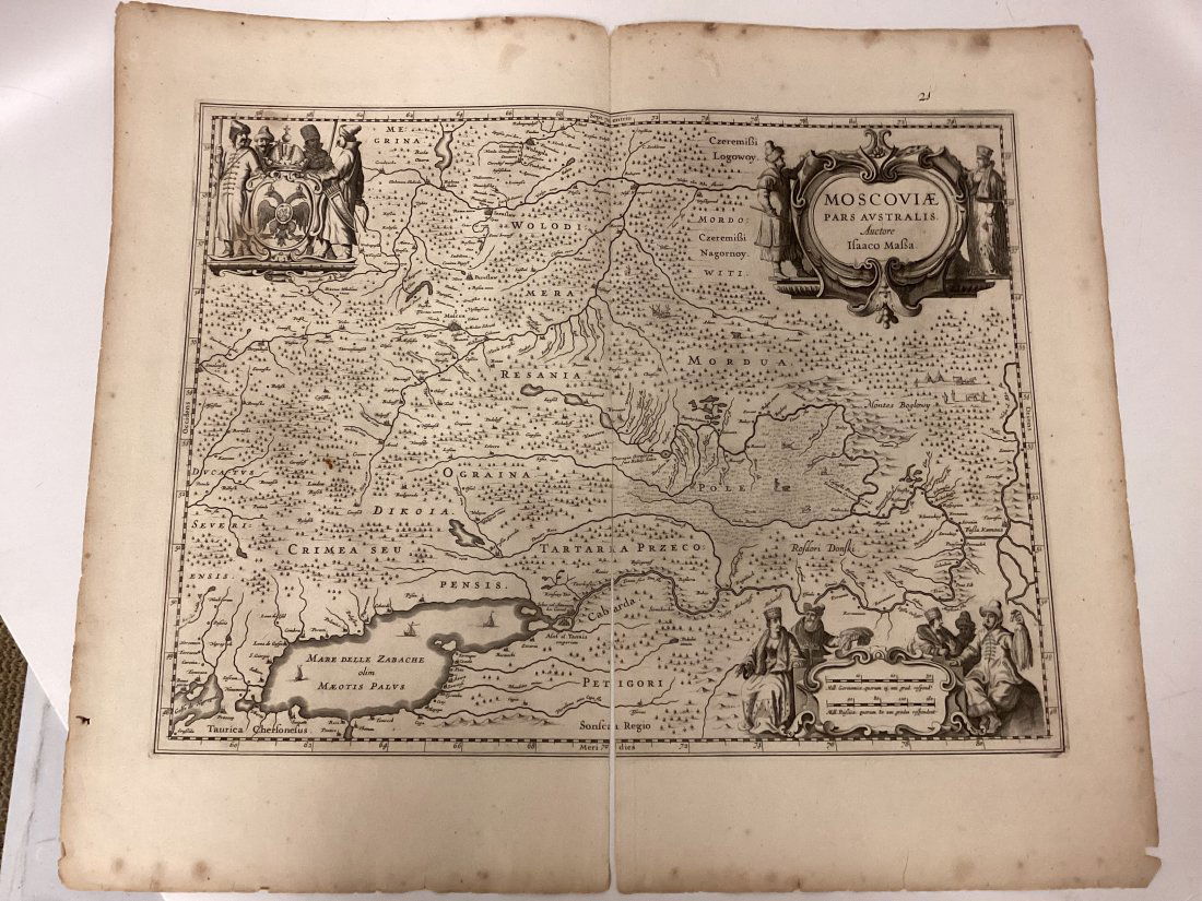 Jan Jansson map of Southern Muscovy (1 of 3)