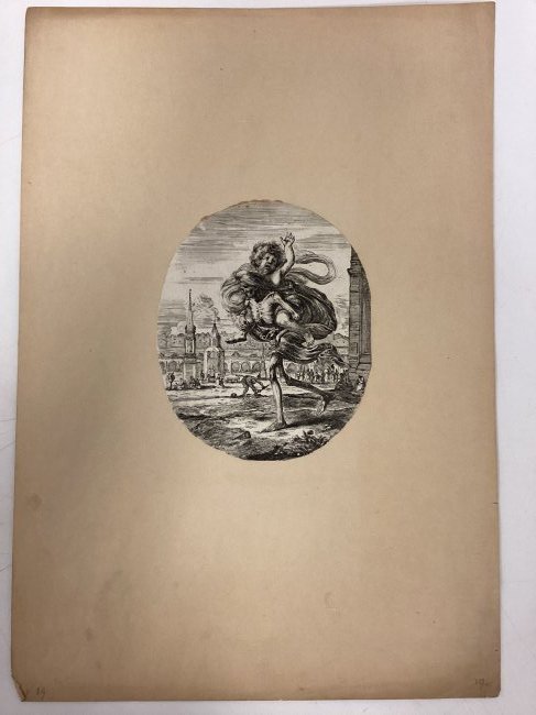 Stefano Della Bella "Death Carrying Off A Child" (1 of 2)