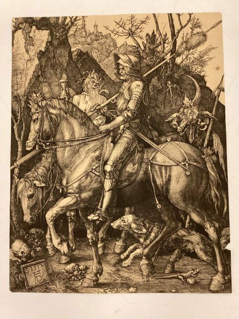 Albrecht Durer "Knight, Death and Devil" (1 of 3)