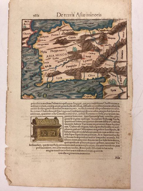 Sebastian Munster "Asia Minor" (1 of 2)