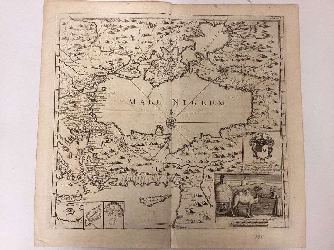 1735 Aubry de La Mottraye "Mare Nigrum" (1 of 3)