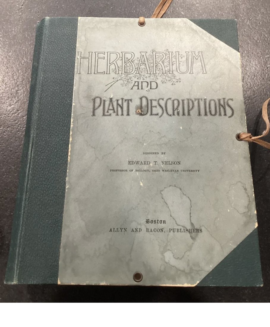 Rare 1896 Antique Herbarium and Plant Descriptions Edward T. Nelson: 50 entries