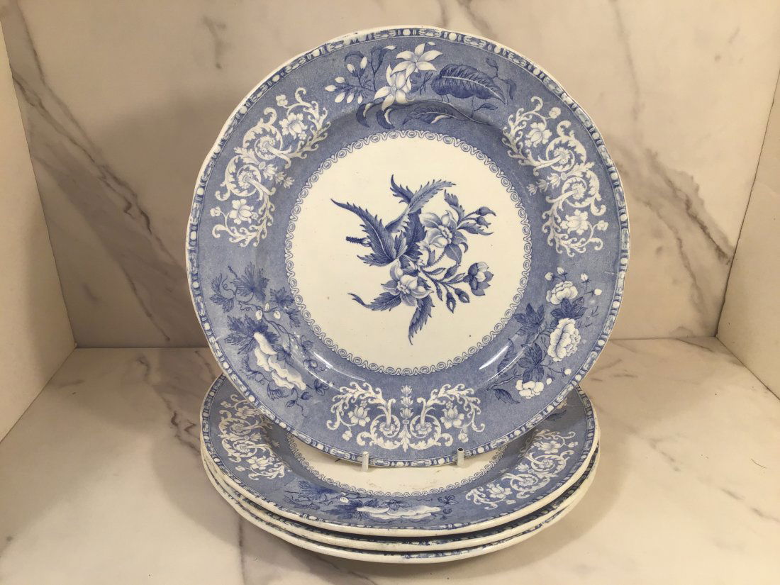 Set 4 Copeland Late Spode Staffordshire 10 In Plates (1 of 2)