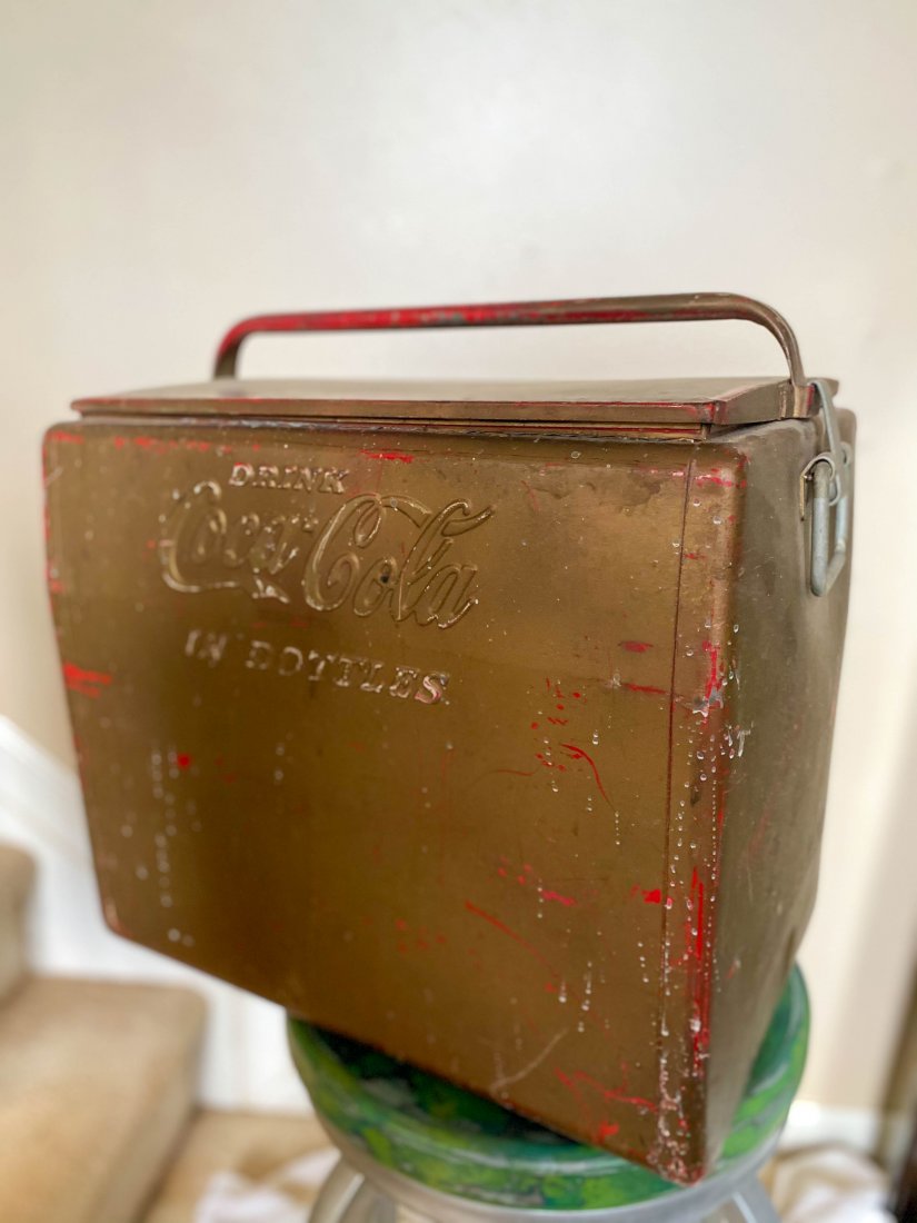 Cavalier 1950's Coca Cola Cooler (1 of 10)