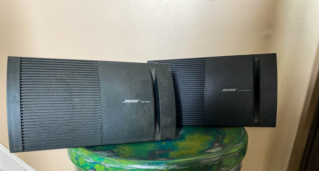 Pair of Bose Surround Speakers Working Model 100 (1 of 3)