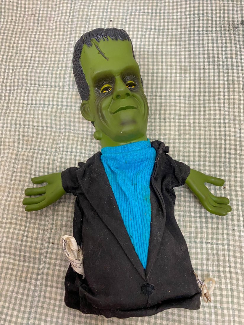 Rare Old Puppet Herman Munster The Munsters 1964 Mattel: Rare Old Puppet Herman Munster The Munsters 1964 Mattel TV Show The Munsters Great Collectible!