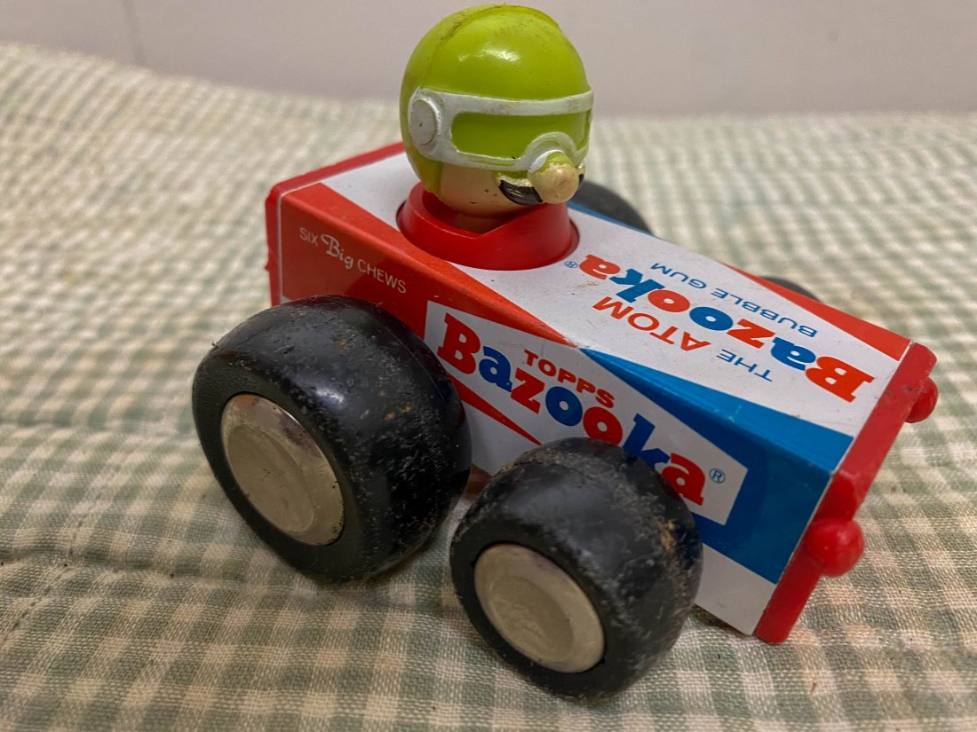 Bazooka Bubble Gum Buddy L Japan Car: Bazooka Bubble Gum Buddy L Japan Car