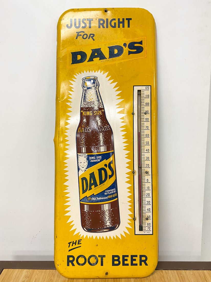 Dads Root Beer Original Thermometer Sign (1 of 6)