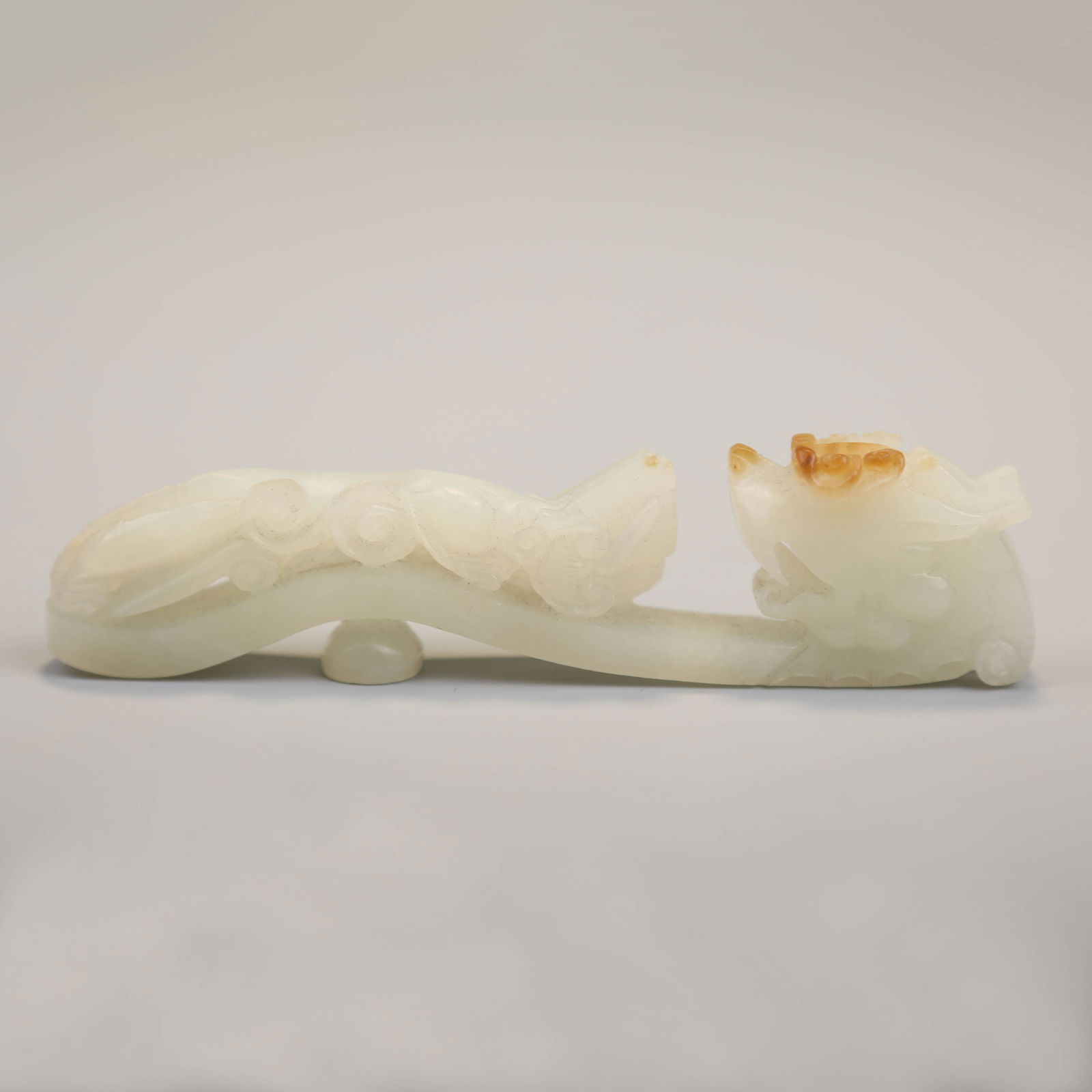 18th century jade belt hook (1 of 4)