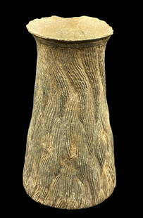 Near Eastern Bactrian Decorated Flower Vessel Pot: These Bactrian stone-decorated flower vessel showcase exquisite craftsmanship, featuring intricate designs that reflect the ancient art of the Bactrian civilization. Their timeless beauty and detailed
