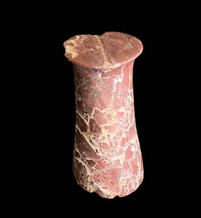 Balkh Bactrian Marble Column Idol Ritual 3rd Century BC: Good Condition Of Bactrian Marble Stone Column Idol Ritual Probably Dating 3rd Century BC.For more details, please feel free to reach out to our customer service team before placing a bid. We're happy