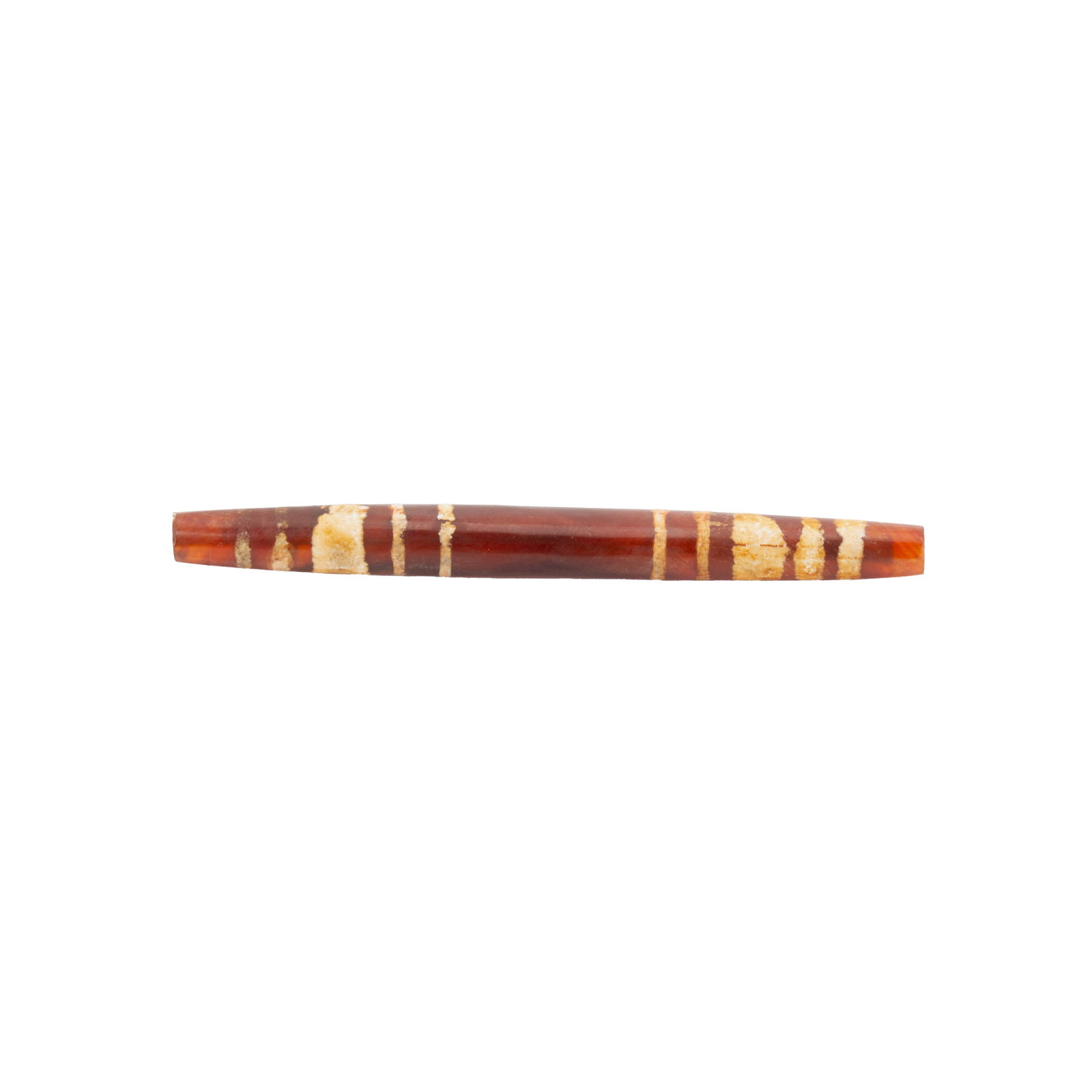 Himalayan Antique Carnelian Stone Etched Stripes Unique Design Bead [0.6 x 6.1cm, 4gram]: Himalayan Antique Carnelian Stone Etched Stripes Unique Design Bead [0.6 x 6.1cm, 4gram] If you want to know more details, please contact our customer service team before bidding. We are happy to assi