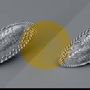 Roman Aureus The Twelve Caesars Silbury 18K Gold Coins [Ø1.9cm, 4gram]: Roman Aureus The Twelve Caesars Silbury 18K Gold Coins [Ø1.9cm, 4gram]