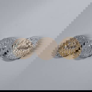 Set of 3 Ancient Indo Scythian Coins [Ø 2.3cm, 26 gram, 3pcs]: Set of 3 Ancient Indo Scythian Coins [Ø 2.3cm, 26 gram, 3pcs]