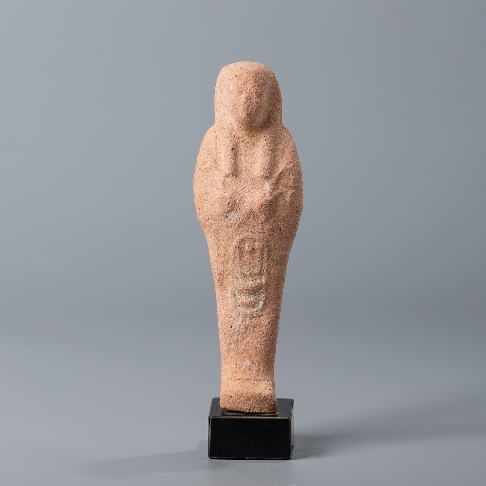 Egyptian Ushabti Figurine Terracotta Funerary Statuette: Egyptian Ushabti Figurine Terracotta Funerary Statuette [5.3 x 16cm, Total Weight: 159gram]