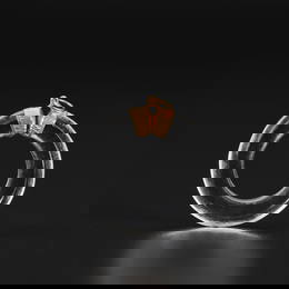 Tang Dynasty Rock Crystal Pendant 18K Gold