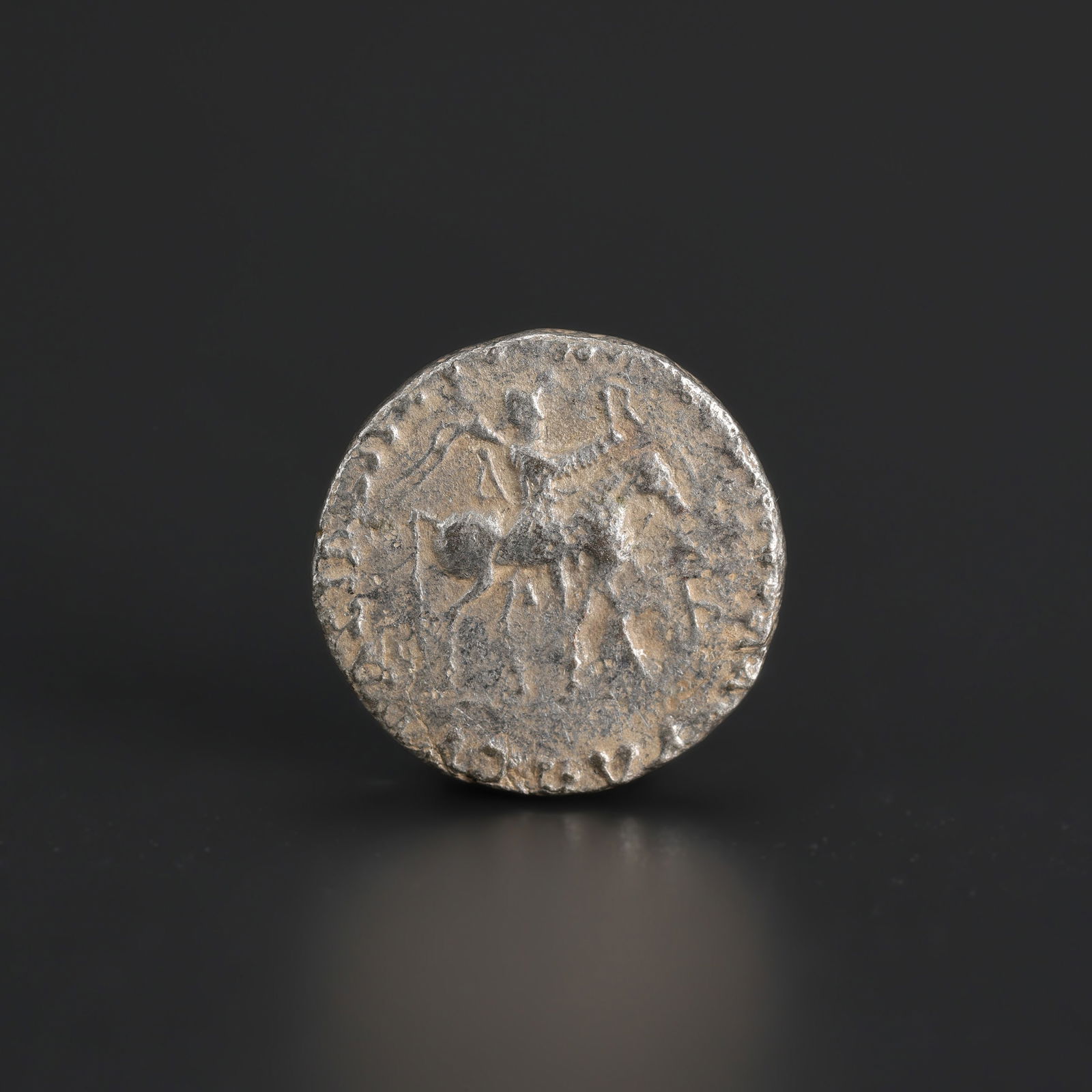 Ancient Indo-Scythian Silver Coin (1 of 4)