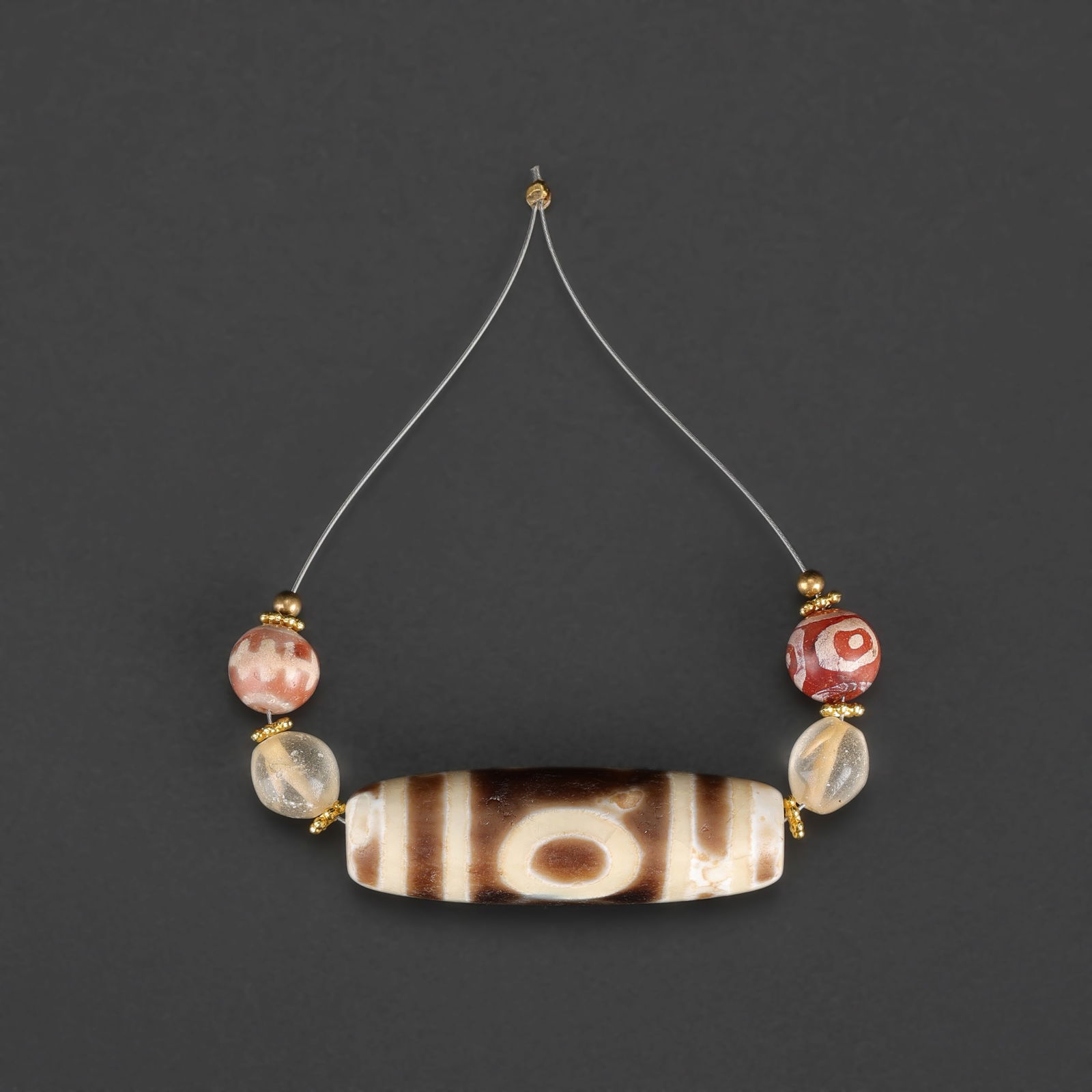 Tibetan Eye Dzi Agate Bead (1 of 4)