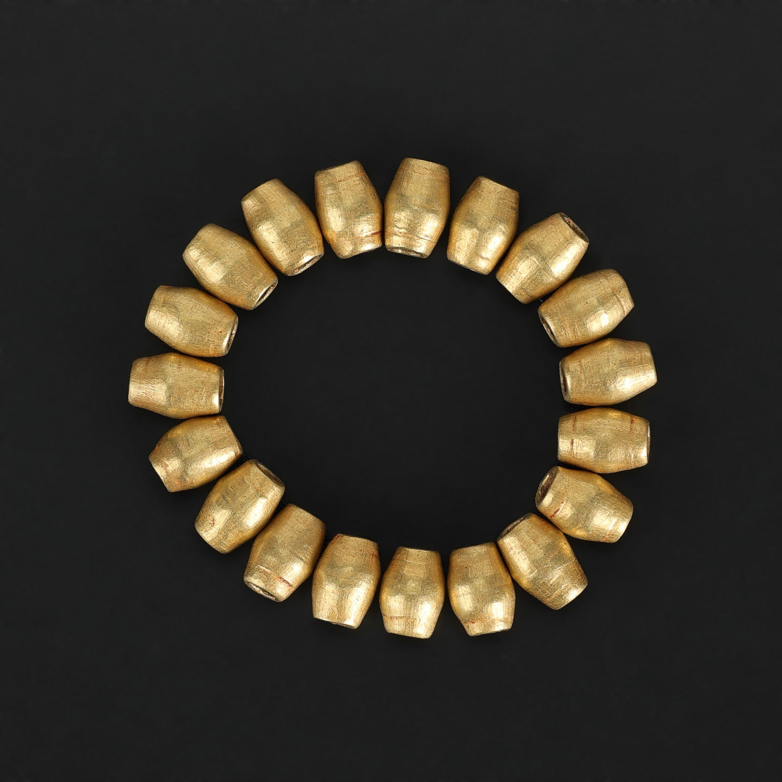 Chines Tang Dynasty Gold Beads Lot (1 of 6)