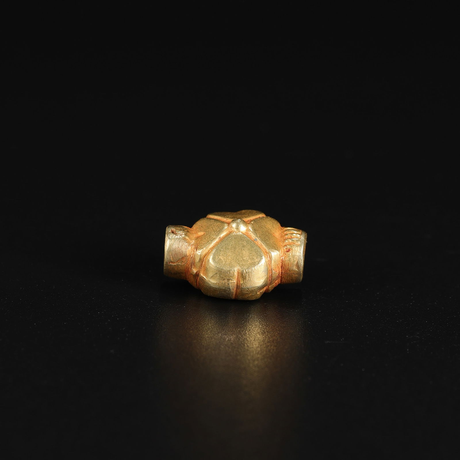 Ancient Roman Solid Gold Bead - 3