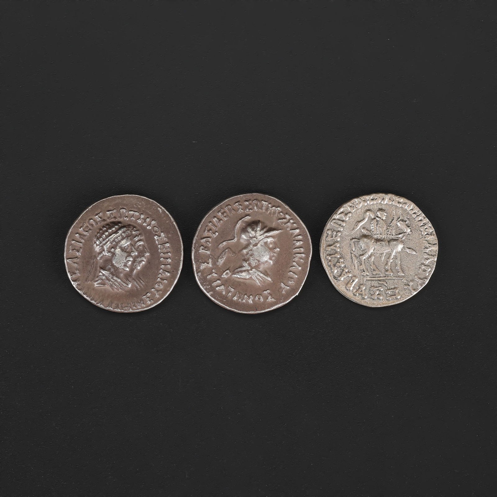 Indo Scythian Greek Silver Coins: Indo Scythian Greek Silver Coins Total Weight: 25gram