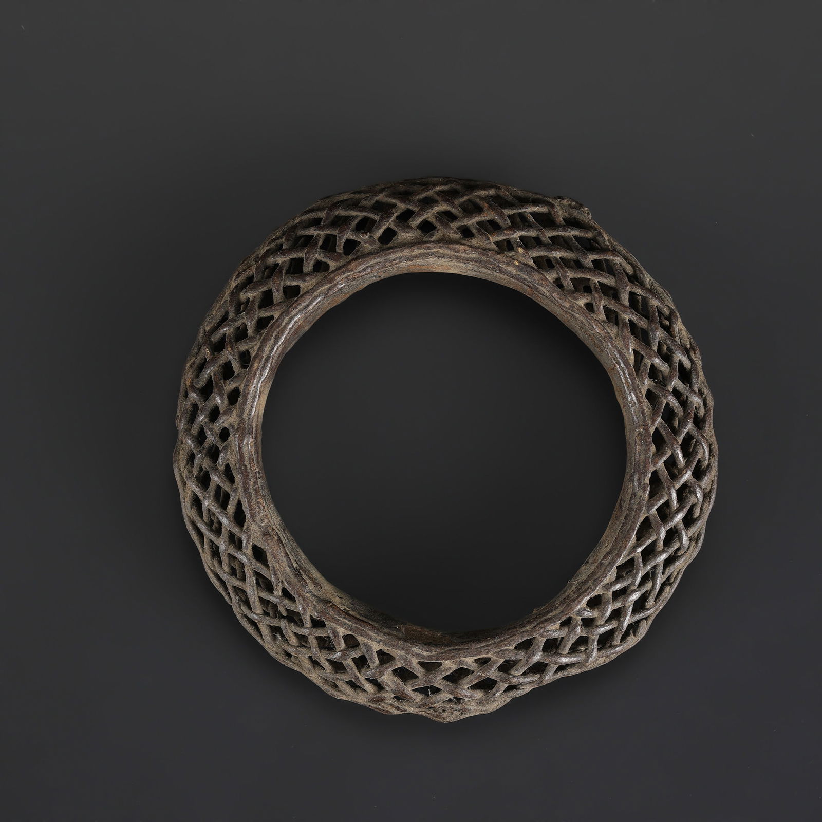 Antique African Bronze Manilla Currency Bracelet, Niger, Baoulé or Dogon: Antique African Bronze Manilla Currency Bracelet, Niger, Baoulé or Dogon. Weight: 150gram