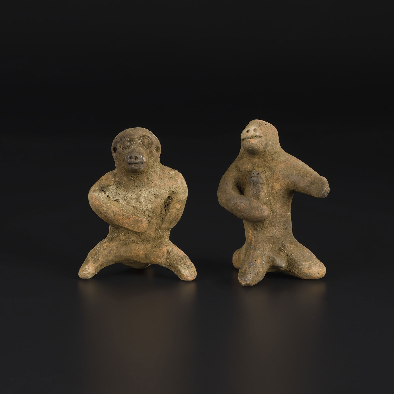 Ancient Bactrian Civilization Terracotta Figurines: Ancient Bactrian Civilization Terracotta Figurines. Total Weight: 172gram
