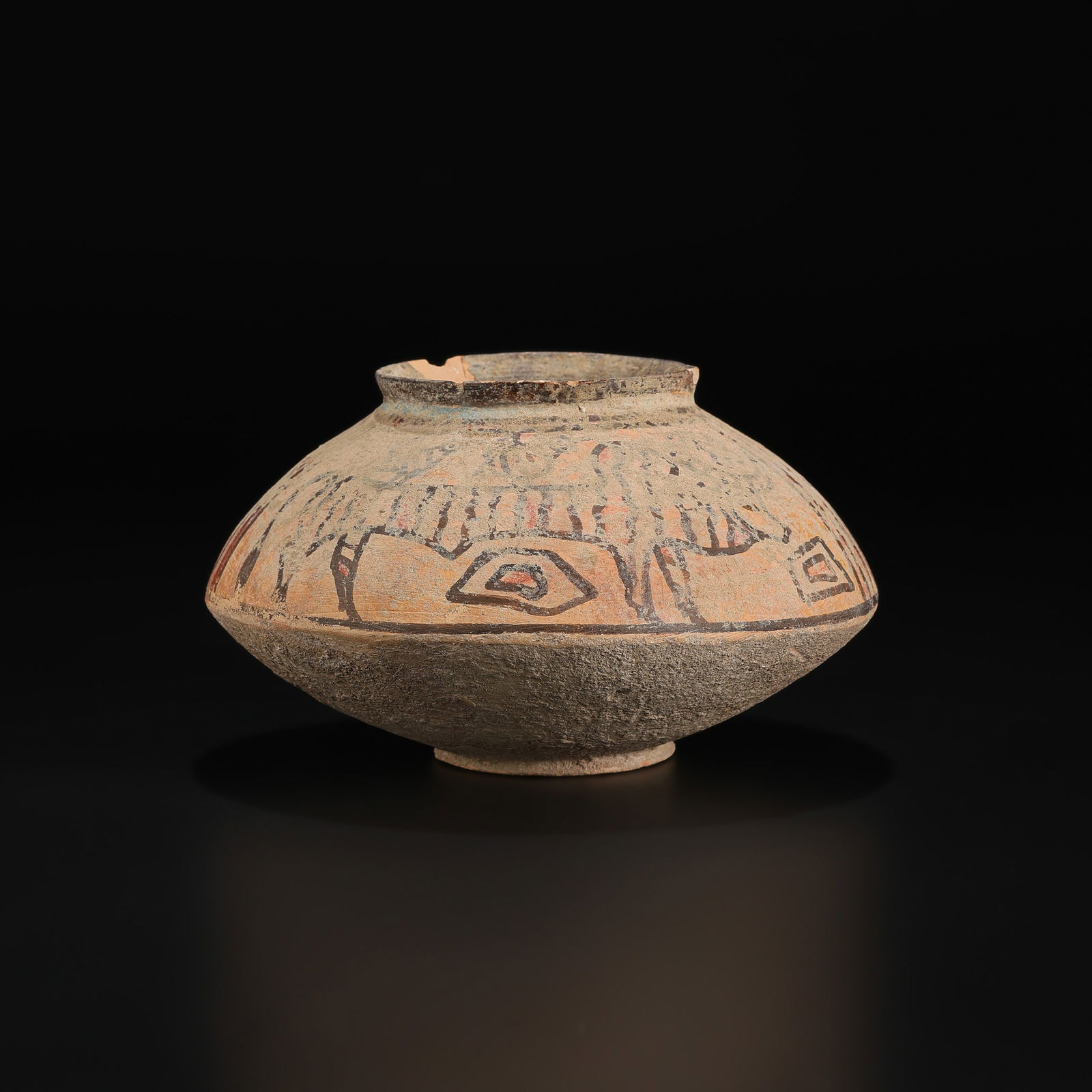 Old Indus Valley Terracotta Bowl: Old Indus Valley Terracotta Bowl Size Detail: 15.7 x 9cm Weight: 289gram