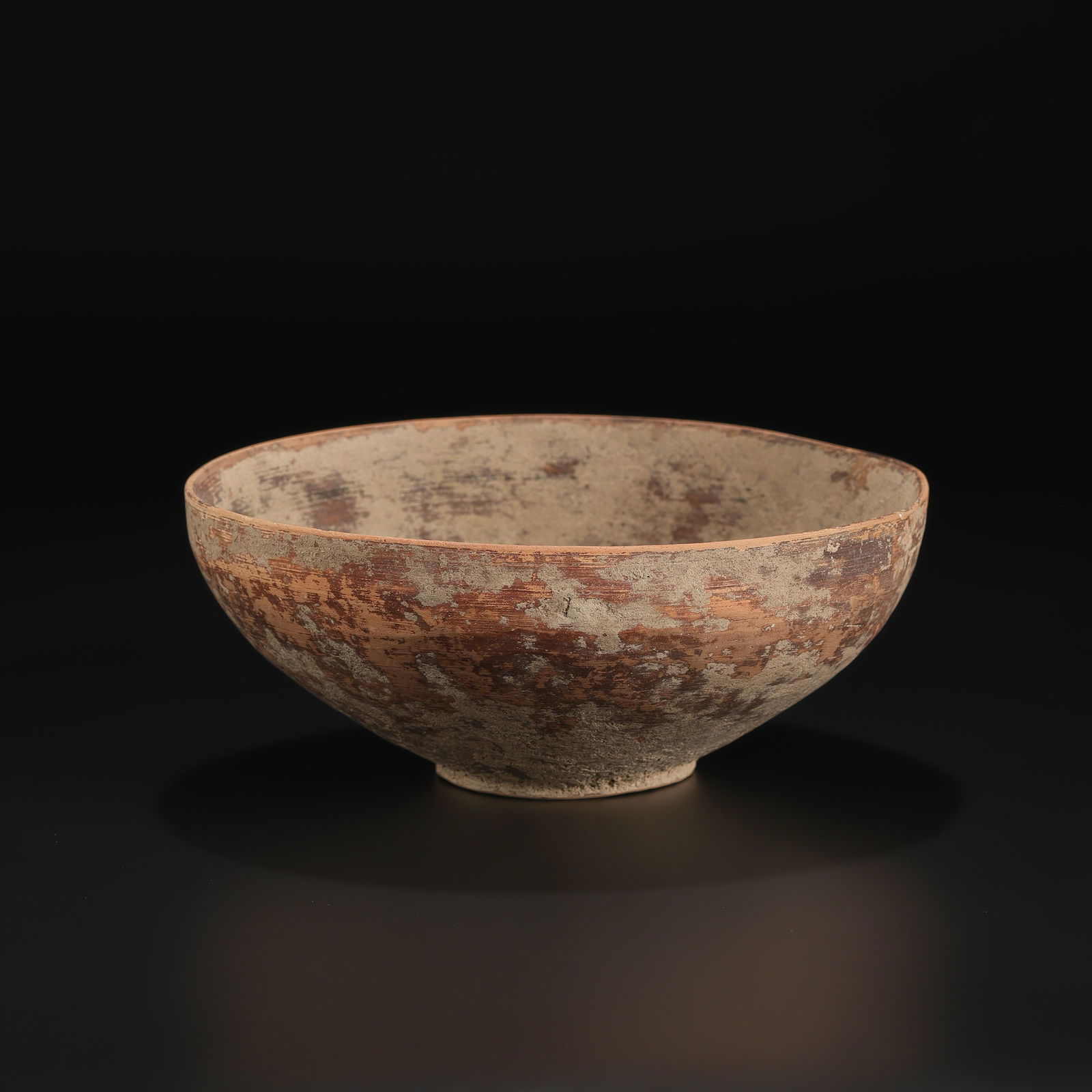 Ancient Indus Valley Terracotta Bowl: Ancient Indus Valley Terracotta Bowl Size Detail: 18 x 7cm Weight: 366gram