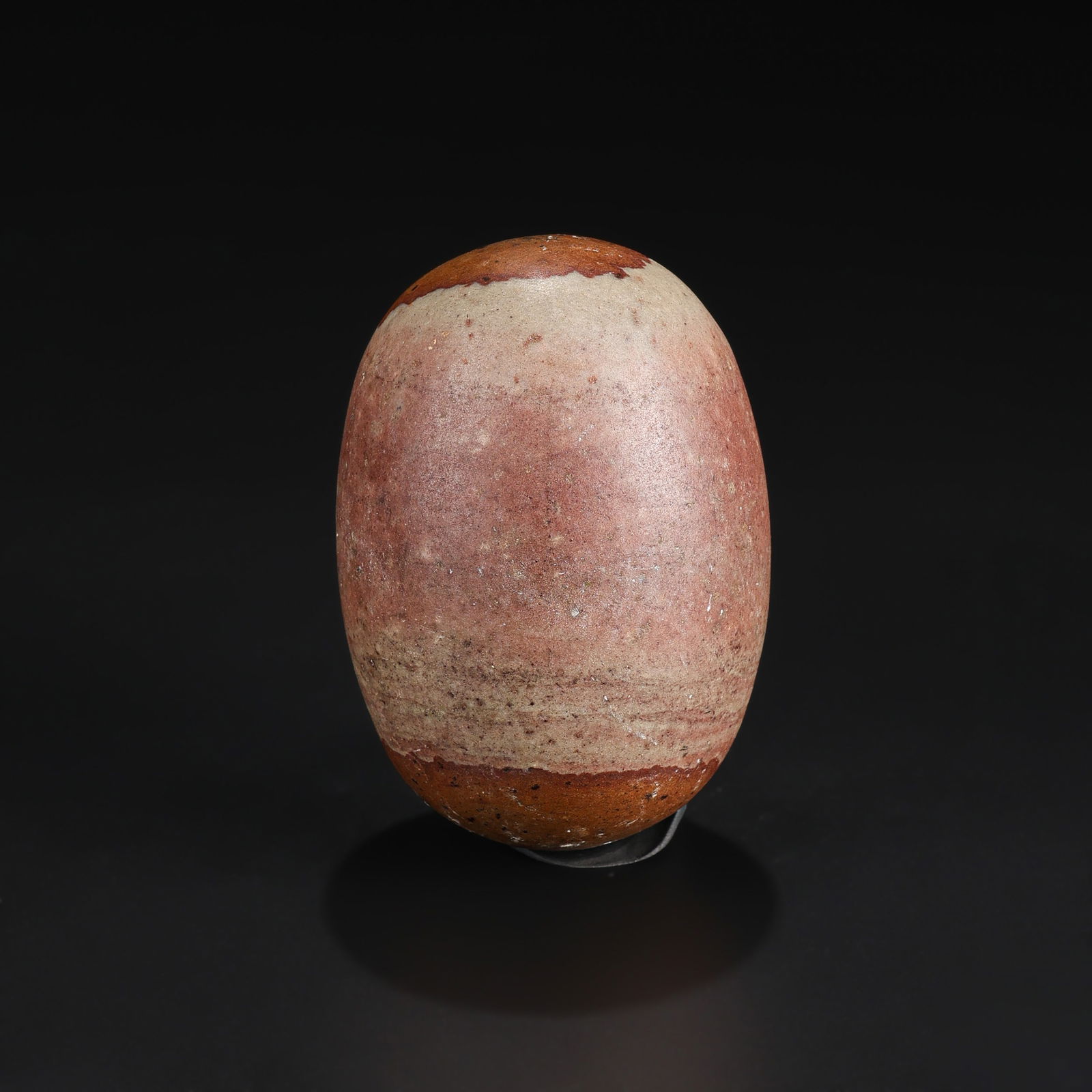 Ancient Bactrian Stone Weight: Ancient Bactrian Stone Weight Size Detail: 5.3 x 7.7cm Weight: 330gram