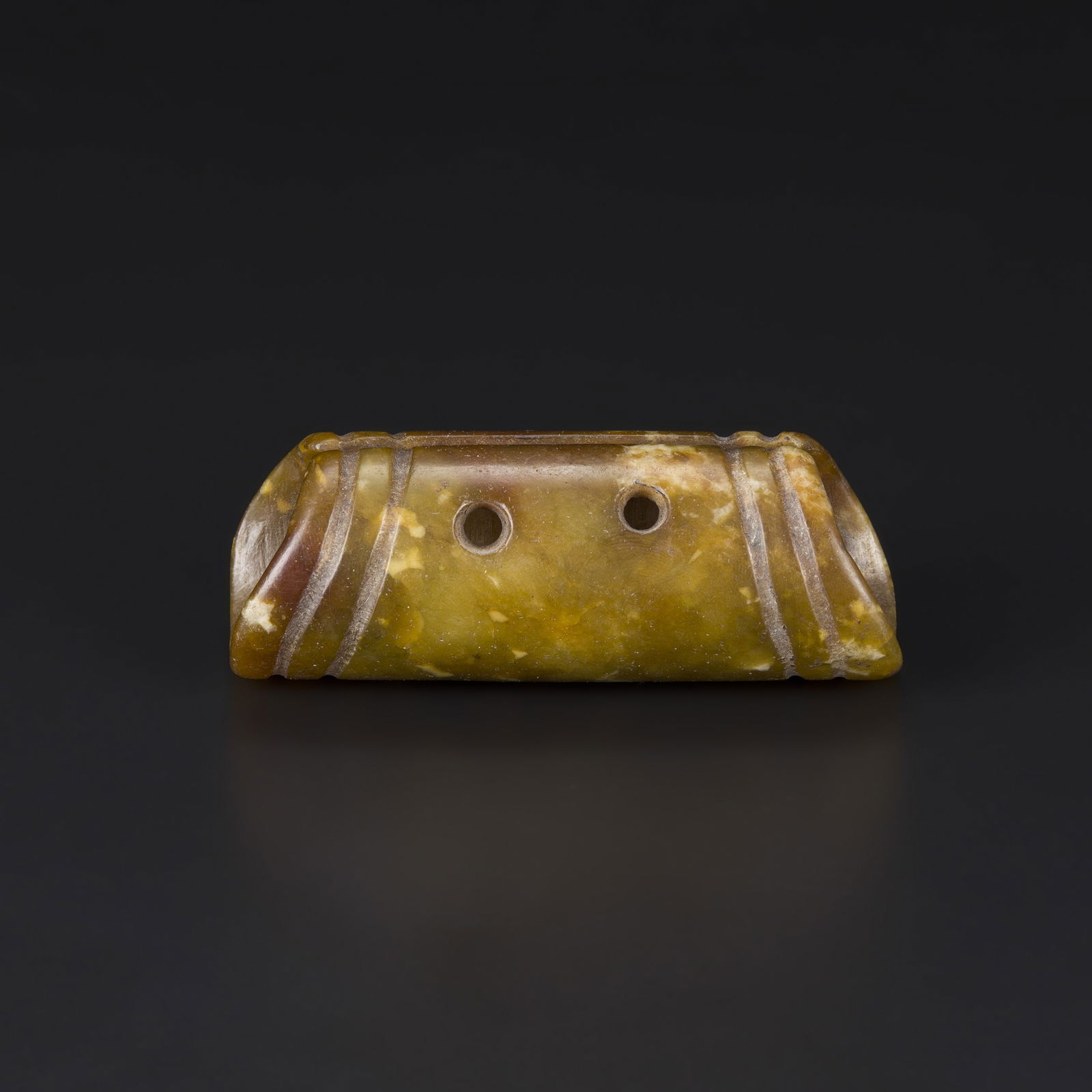 Ancient Chinese Jade Carving Ceremonial Object Amulet: Ancient Chinese Jade Carving Ceremonial Object Amulet Size Detail: 7.4 x 2.7cm Weight: 48gram