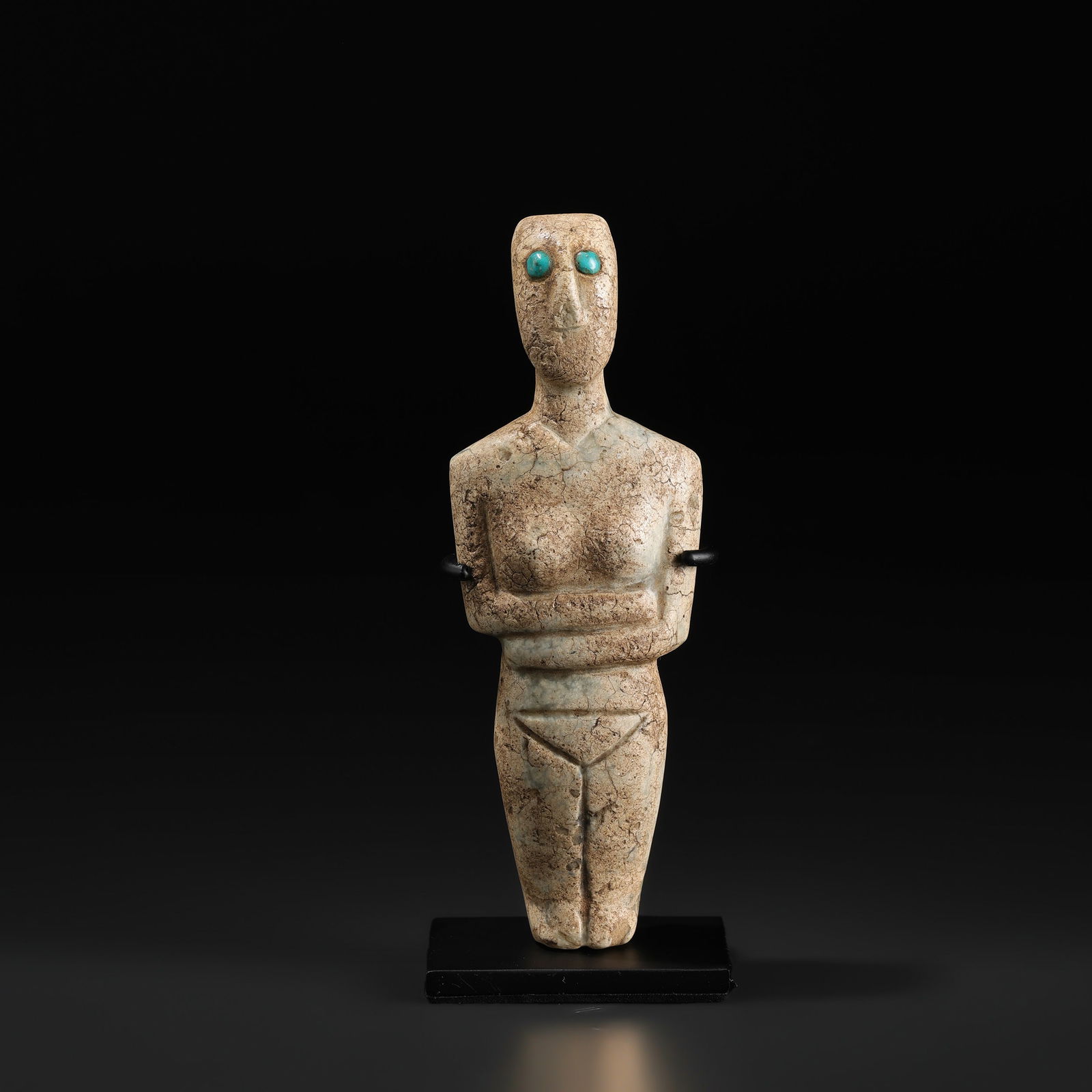 Ancient Cycladic Marble Female Figurine (1 of 5)