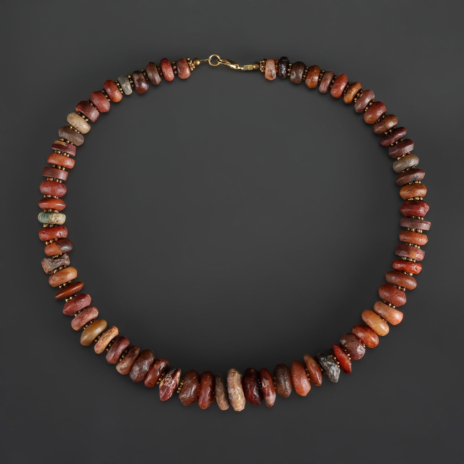 Collection of Antique Mix Material Old Beads Necklace (1 of 4)